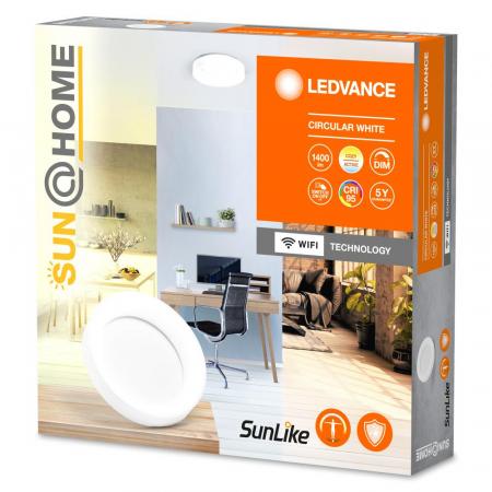 LEDVANCE SUN@HOME Circular LED-Deckenleuchte in Weiß